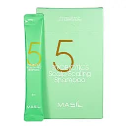Шампунь для волос глубокой очистки Masil 5 Probiotics Apple Vinegar Shampoo в стыках 8 мл