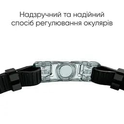 Окуляри для плавання Renvo Javari Уні Anti-fog Чорний OSFM (2SG300-01) - мініатюра 5