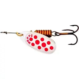 Блешня Mepps Comet Decore №3 6.5 g Silver Red Dots