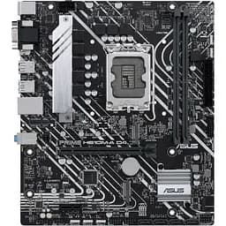 Материнська плата ASUS PRIME H610M-A D4-CSM (PRIME H610M-A D4-CSM) (Socket 1700, Intel H610, Micro-ATX)