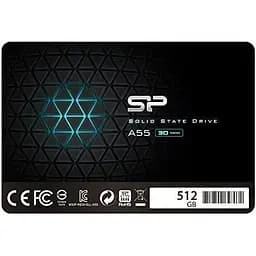 Накопитель SSD 512 ГБ SATA3 Silicon Power A55 2.5'' (SP512GBSS3A55S25)
