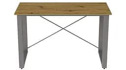 Письмовий стіл Ferrum-decor Драйв 750x1000x600 Сірий метал ДСП Дуб Артізан 32 мм (FRD-103308) - мініатюра 6