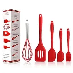 Набір кухонного приладдя kitchenWare 5 предметів Червоний