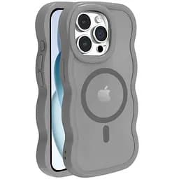 Чохол Epik TPU+PC Undine with MagSafe для Apple iPhone 15 Pro 6.1 Grey