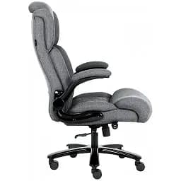 Офісне крісло GT Racer (B-5938 Fabric Dark Gray XL) - мініатюра 3