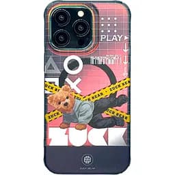Чохол Zuck Bear New York Never Sleeps MagSafe Case для Apple iPhone 15 Pro Queens Spark [108881]