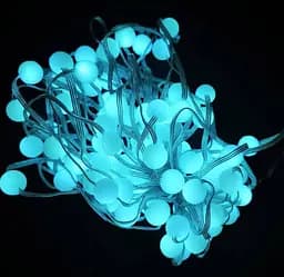 Гірлянда Sun Lamp Розумна світлодіодна музична 200 LED 20 м кульки Multi різнокольорові USB керування від смартфона - мініатюра 8