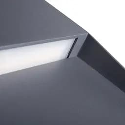 Світильник вуличний настінний Kanlux Duli LED 6.5W-NW-L-GR (33752) - мініатюра 2