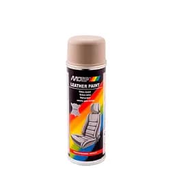 Эмаль аэрозольная Motip для покраски кожи, бежево-коричневый, 200 мл (04233BS)