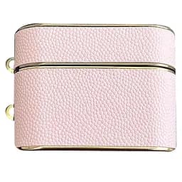 Шкіряний футляр Suitcase для навушників AirPods 3 Pink
