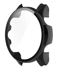 Чохол-накладка DK Пластик Gloss Скло Full Cover для Garmin Forerunner 255S/255S Music 015821 Black - мініатюра 4