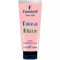 Шовкове молочко для душу Famirel Диня і папайя 225 мл