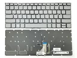 Клавіатура для Lenovo Yoga 920-13IKB, Yoga 6 pro, Flex Pro-13IKB (RU Gray з підсвічуванням)