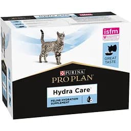 Вологий корм Purina Pro Plan Hydra Care для котів для поліпшення гідратації 850 г (10 шт. x 85 г) (12437199)