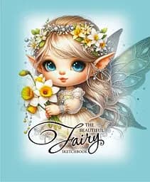 Скетчбук 7БЦ 148x105 мм, 24 аркуші, офсетний папір 100 г/м², чисті аркуші, матова ламінація, дизайн 24341