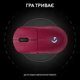 Миша бездротова Logitech G Pro 2 Lightspeed Pink (910-007309) - мініатюра 6