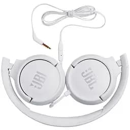Навушники накладні JBL T500 (JBLT500WHT) білі - мініатюра 3