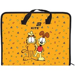 Папка-портфель Kite Garfield A4 на молнии (GF26-202)