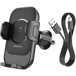 Тримач з бездротовим зарядним пристроєм Borofone BH204 15W 15W