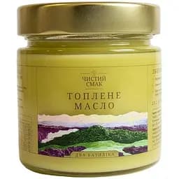 Топлене масло Чистий Смак зі смаком базиліків 212 мл
