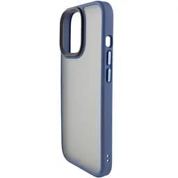 TPU+PC чохол Metal Buttons для Apple iPhone 12 Pro Max 6.7" Синій, TPU+PC - мініатюра 4