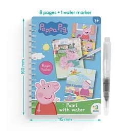 Дитяча водна розмальовка "Pig" DoDo Toys 200645, 8 сторінок - мініатюра 4
