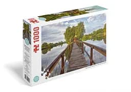 Пазл "Будиночок рибалки" 1000 елементів TRFL_UA/6 DGT-PUZZLE, в коробці (4820266221430)