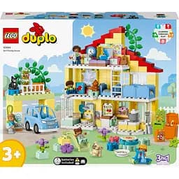 Конструктор LEGO DUPLO Town Семейный дом 3 в 1, 218 деталей (10994)