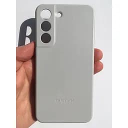 Оригінальний шкіряний чохол Leather Cover для Samsung Galaxy S22 Plus EF-VS906LJEGRU S906 Light Gray - мініатюра 2