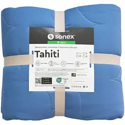 Покрывало Sonex Tahiti двухстороннее 240х220 см сине-голубое (SO102523)