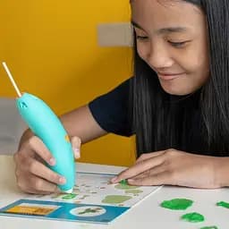 Набір стрижнів для 3D ручки 3Doodler Start 24 шт Зелений (3DS-ECO07-GREEN-24) [113409] - мініатюра 6