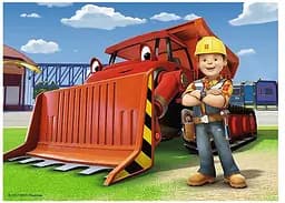 Набор Пазлы - (Мини - Макси) - "Бульдозер" / Строитель БОБ / (56002)