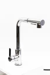 Смеситель для кухни Platinum с выдвижным изливом FC-1 polished Нержавеющая сталь