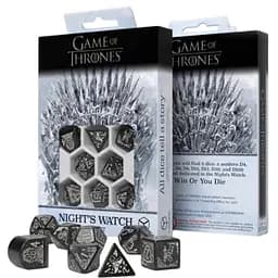 Набор кубиков Game of Thrones. Night's Watch Dice Set , 7 шт. (GOT/00190166/2025/5/A)