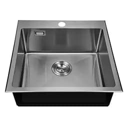 Кухонная мойка Mixxus MX(304)5050-200x1.2-Handmade MX0571, Нержавеющая сталь