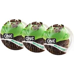 Презервативы One Flavor Waves шоколад и мята зелени 3 шт. (ROZ6400230335)