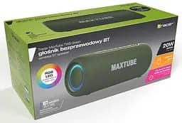 Bluetooth колонка Tracer MaxTube TWS Green 20W (TRAGLO47359) - мініатюра 6