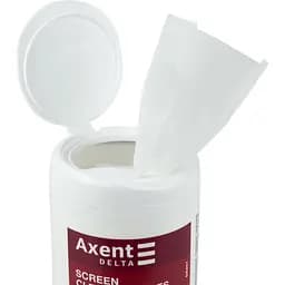Серветки для орг.техніки Axent вологі 100 шт. (D5301) - мініатюра 2