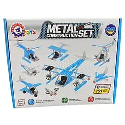 Конструктор металлический ТехноК Воздушный транспорт 189 деталей (1042)