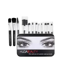 Набір пензликів для макіяжу Huda Beauty з 12 інструментів
