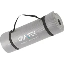 Килимок (мат) для фітнесу та йоги Gymtek NBR 1,5см сірий - мініатюра 3