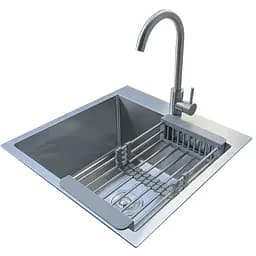 Комплект мийка + змішувач Romzha Arta U-450 (A)