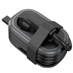 Мережевий подовжувач Hoco NS7 Sharp 1 position (PD20W/1C2A) Desktop Socket Black - мініатюра 4