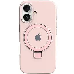 Чехол Epik Silicone Case Full Protective with Ring для Apple iPhone 16 Plus 6.7 Pink