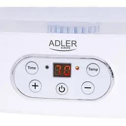 Сушарка-дегідратор для овочів і м'яса Adler AD 6658 550 Вт до 70°С автоматична 5 лотків - мініатюра 3