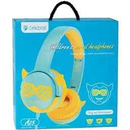 Навушники Celebrat HF Stereo A25 Children yellow Global - мініатюра 4