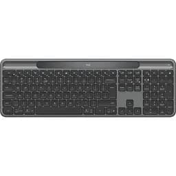 Клавіатура Logitech Slim Solar+ 2.4GHZ/BT Graphite (920-013764)
