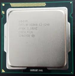 Процессор Intel Xeon e3-1240 3.3-3.7 GHz, LGA1155 80W (Core i7-2600) Б/У