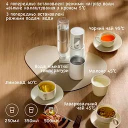 Термопот диспенсер Xiaomi MiJia Portable Instant Hot Water Dispenser (MJBXJRYSJ01) - мініатюра 7