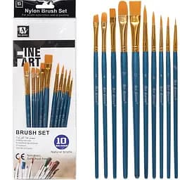 Набор кисточек для рисования COLOR-IT BR5810, 10 шт